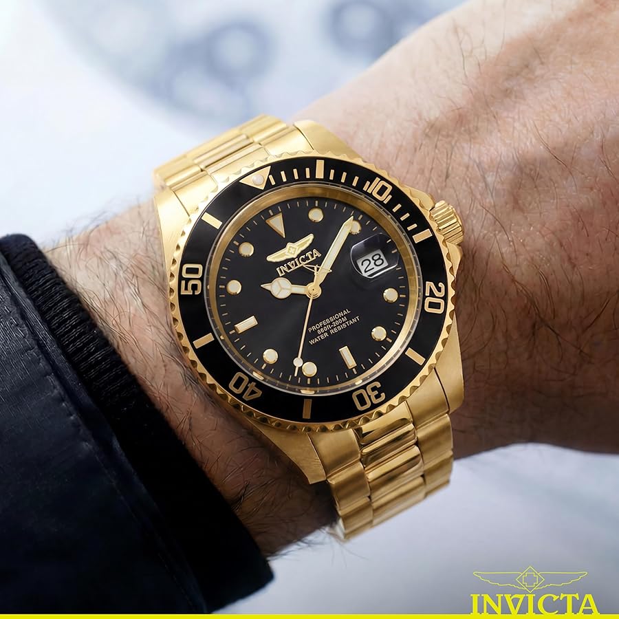 Amazon.com: Invicta Men's Pro Diver Quartz Watch with Stainless