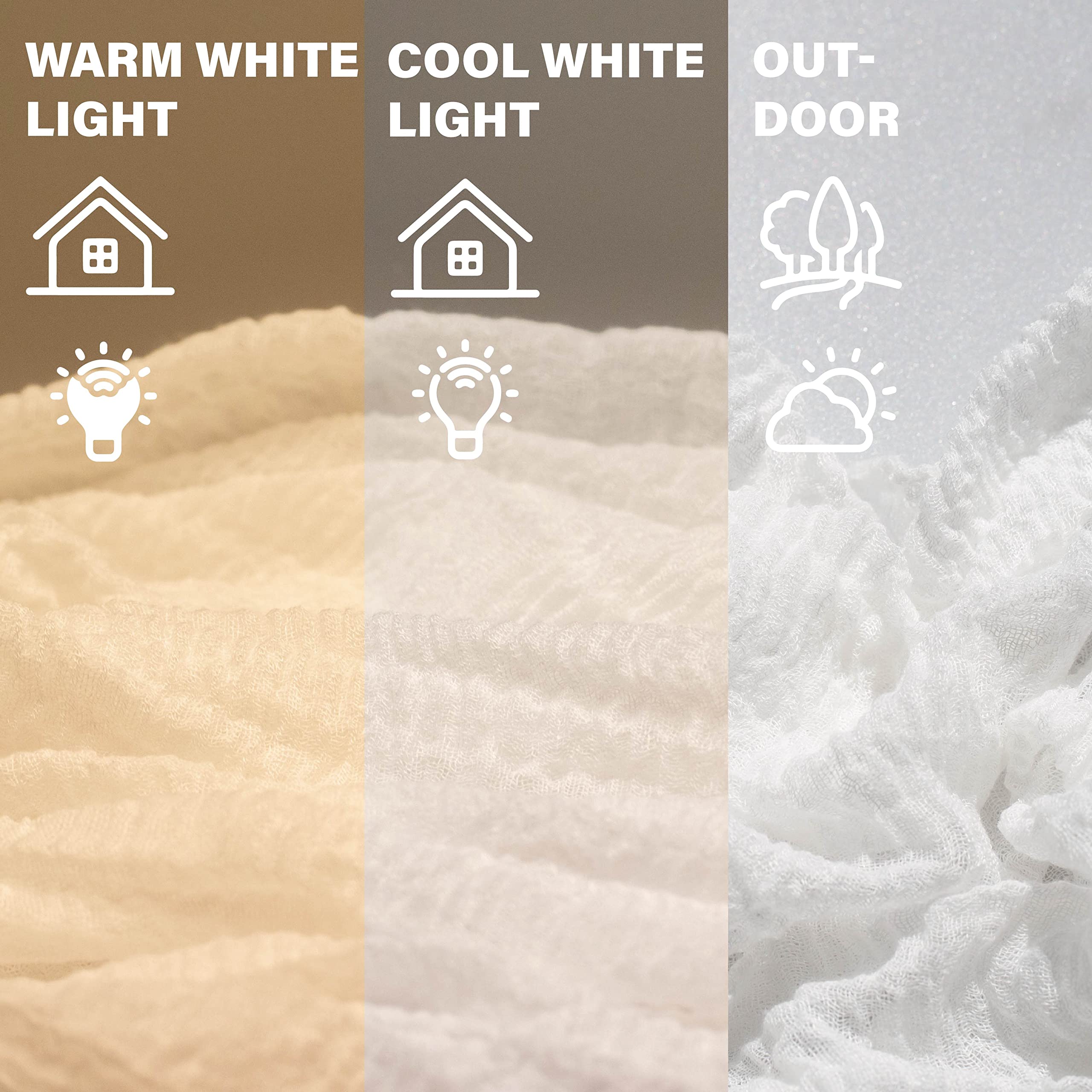 Vitalizart Off White Cheesecloth Table Runner 10Ft Cheese Cloth Boho Tablecloth 35 x 120 Inches Cream Gauze Fabric Rustic Decorations for Bridal Wedding Baby Shower Decor Valentines Birthday Party