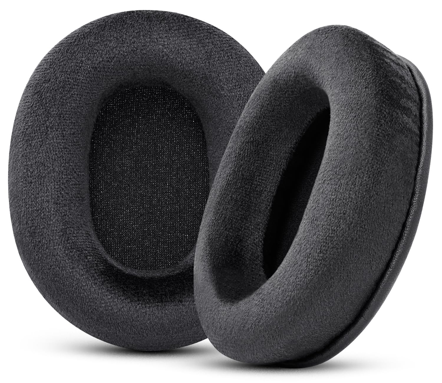 Upgrade Velour Replacement Ear Pads for Sennheiser HD280 / HD280-13/ HD280-Pro/ HD281/ HMD280/ HMD280 Pro/ HMD280-13/ HMD281/ HMD281 Pro Headphone, Earpads Cushions with Softer Memory Foam | (Black)