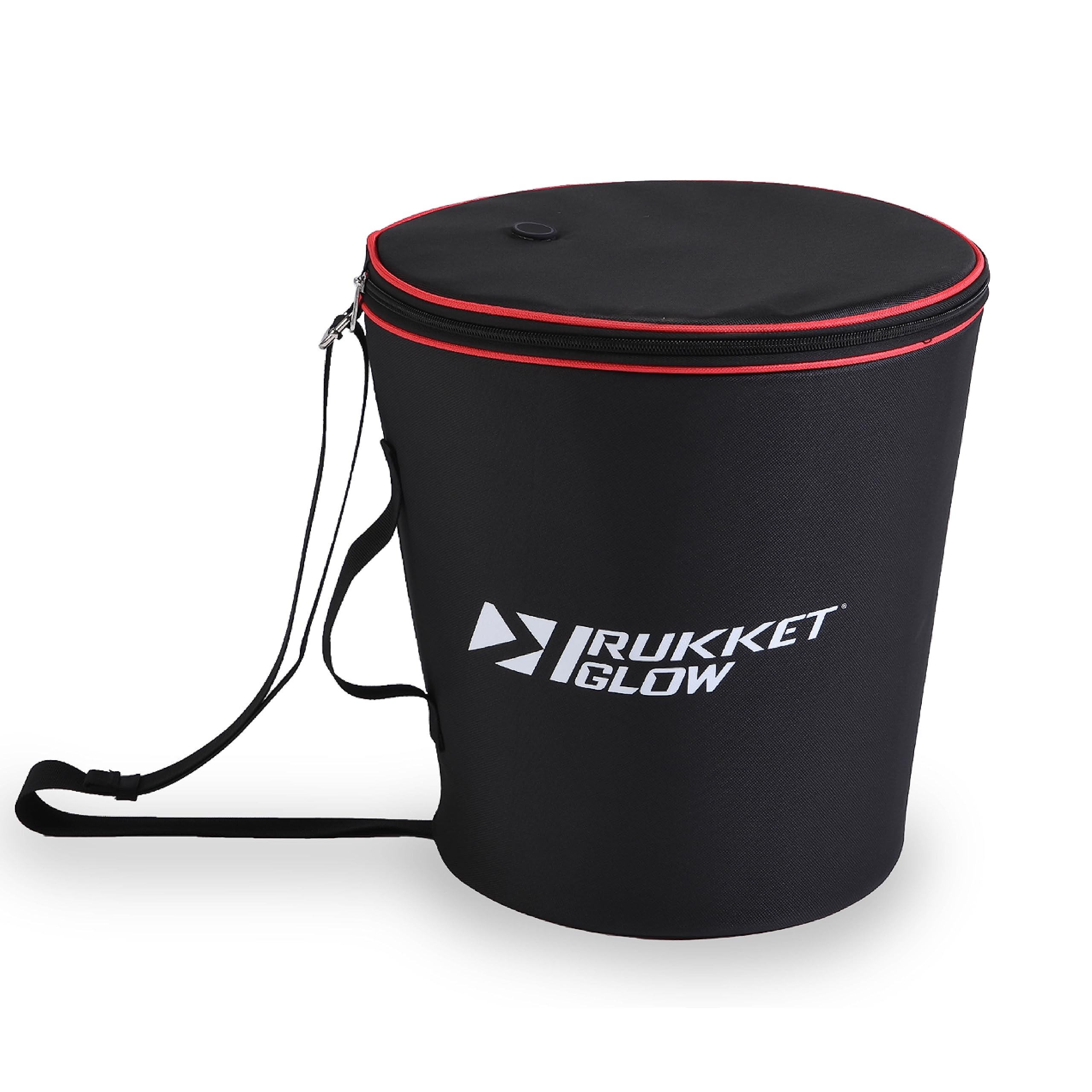 Rukket Glow Quick Charger, Large LED Recharging Bag for Glow-in-The-Dark Kickball, Dodgeball, Football, Basketball, and Volleyball