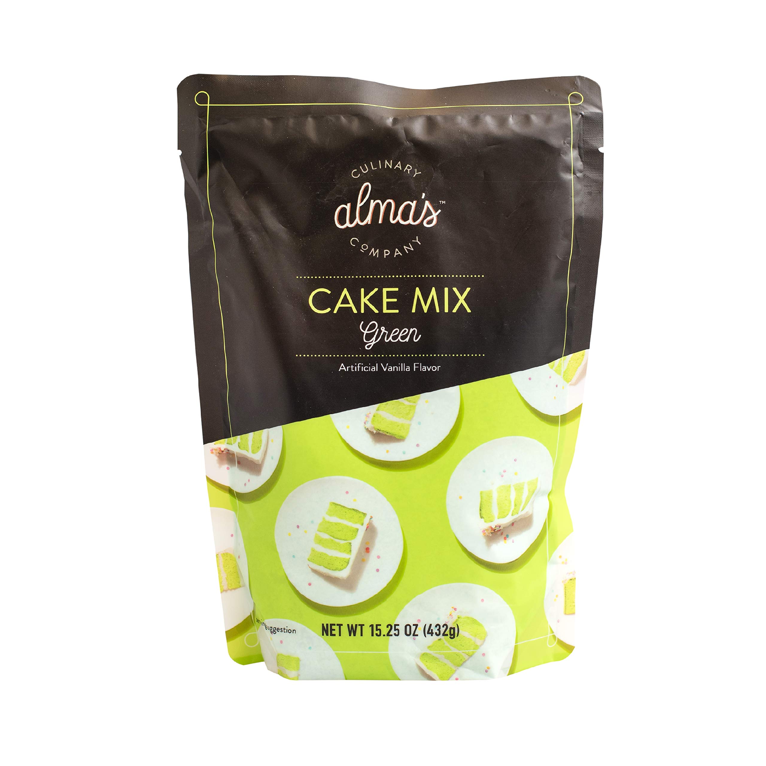 Alma's Culinary Company Cake Mix - Green (15.25 OZ.)