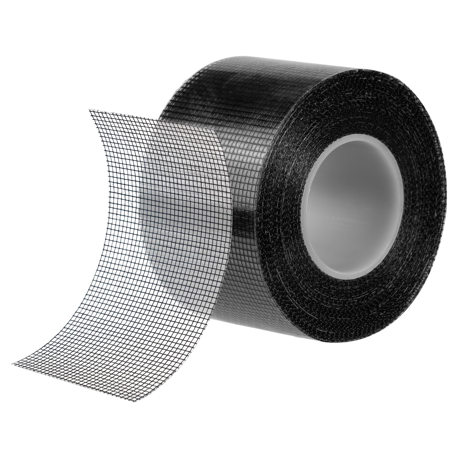 Fantasyon Nastro Adesivo di Riparazione per Zanzariere 50 mm x 10 m, Fibra di Vetro Nastro Ripara Zanzariere forte autoadesivo in fibra di vetro, per finestre e zanzariera