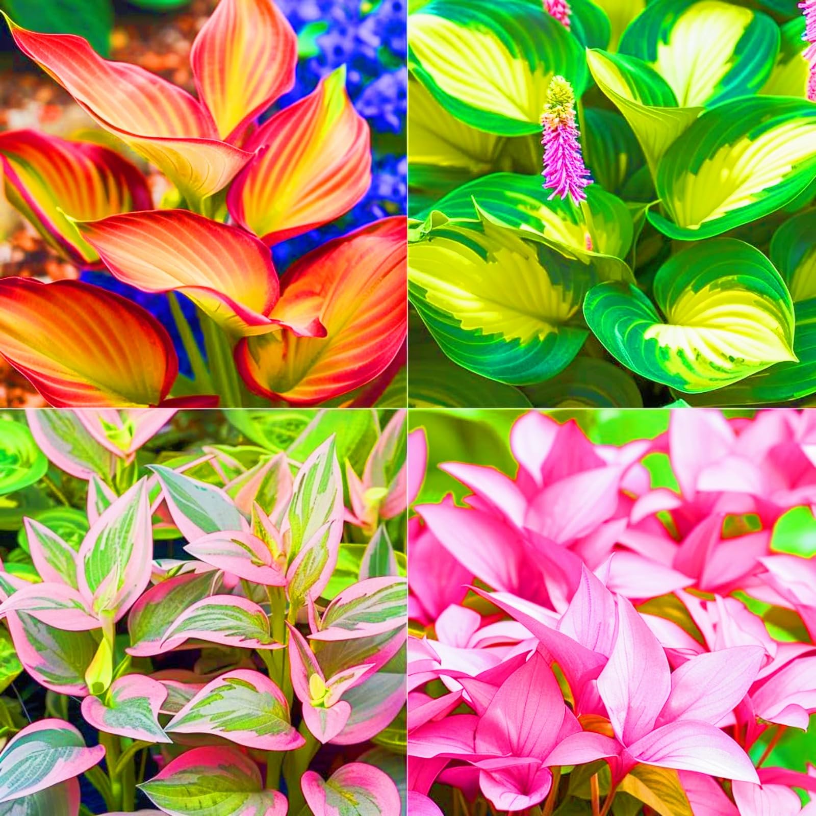 Rare Hostas Hostas Plants/Ornamental Flowers/Plant Bulbs/Hardy Perennial/Wedding Flowers-8bulbs-f — image 1