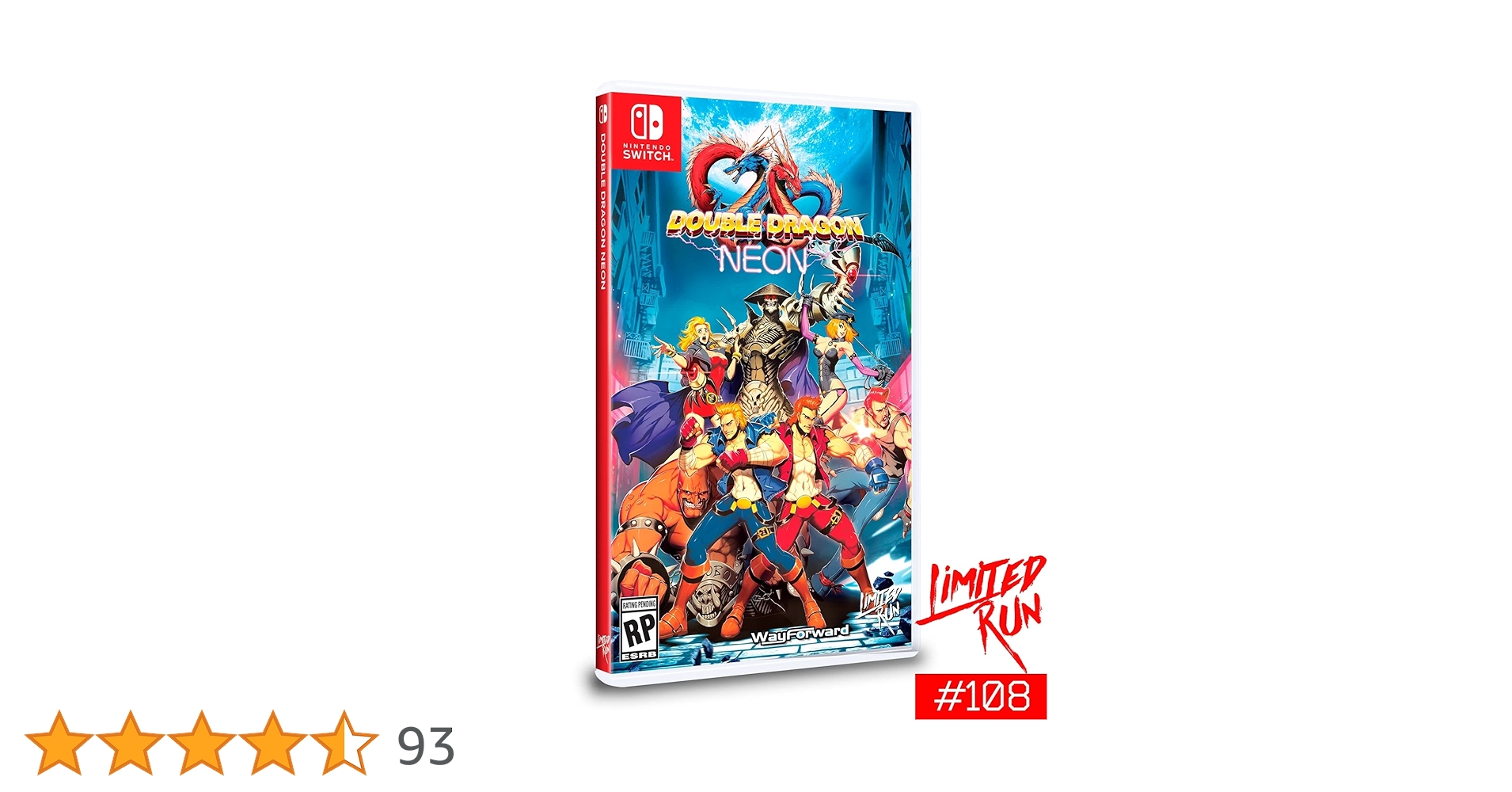 Nintendo Switch Double Dragon Neon Nintendo Switch Double Dragon NEON (Limited Run #108) (Import) : Amazon.ca