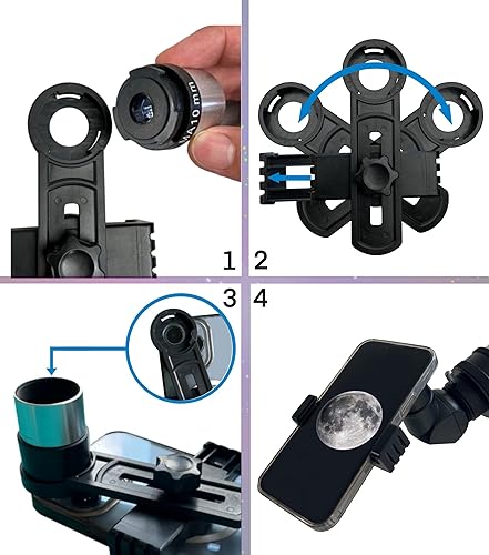 Miniatura 7 de SpectrumOI Telescopio para niños, telescopio para adultos, regalos de astronomía, telescopio profesional, telescopio refractor de primera calidad