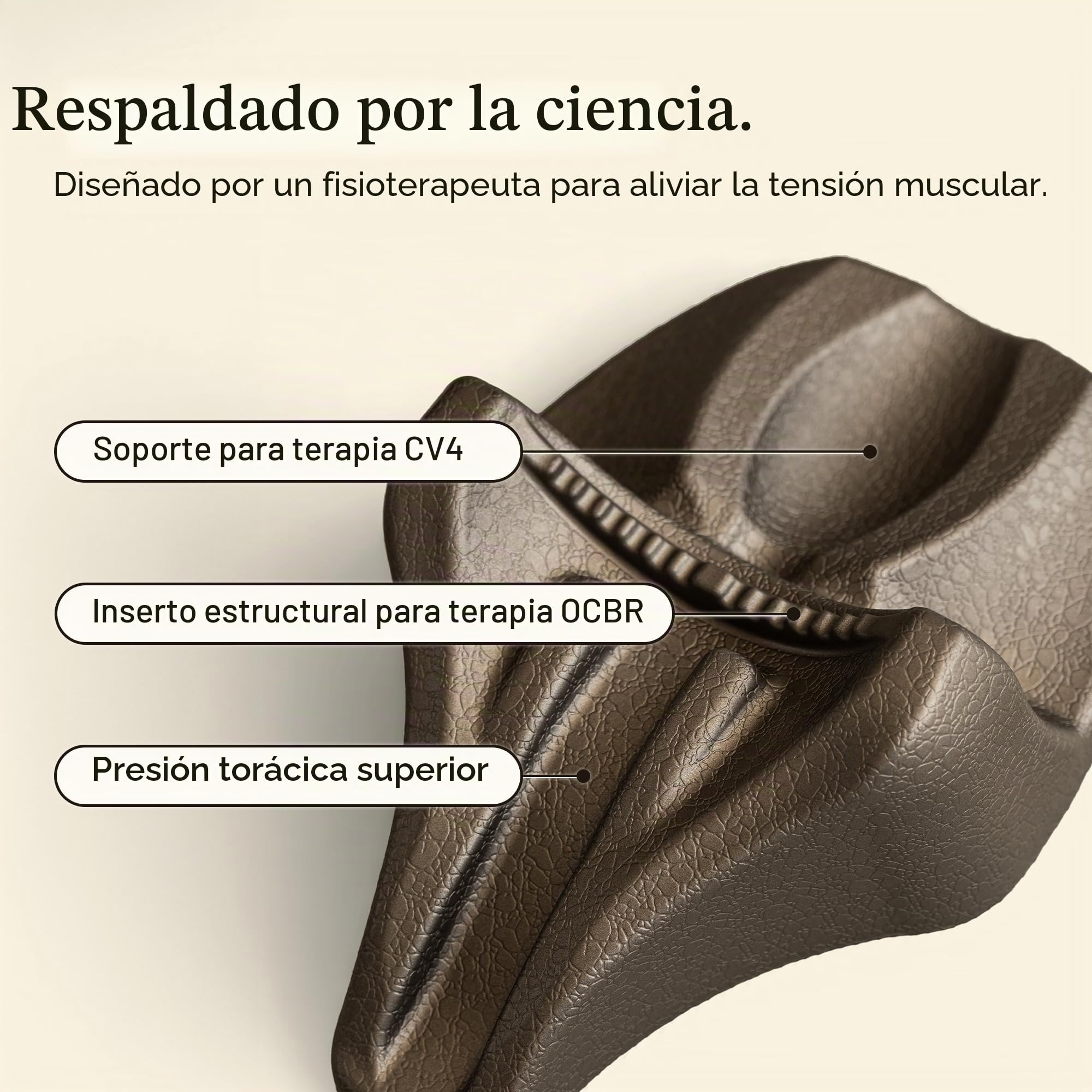 Kanuda Head Nap - Dispositivo de tracción Cervical para aliviar el Dolor de Cuello, Alivio de tensión diseñado por un fisioterapeuta