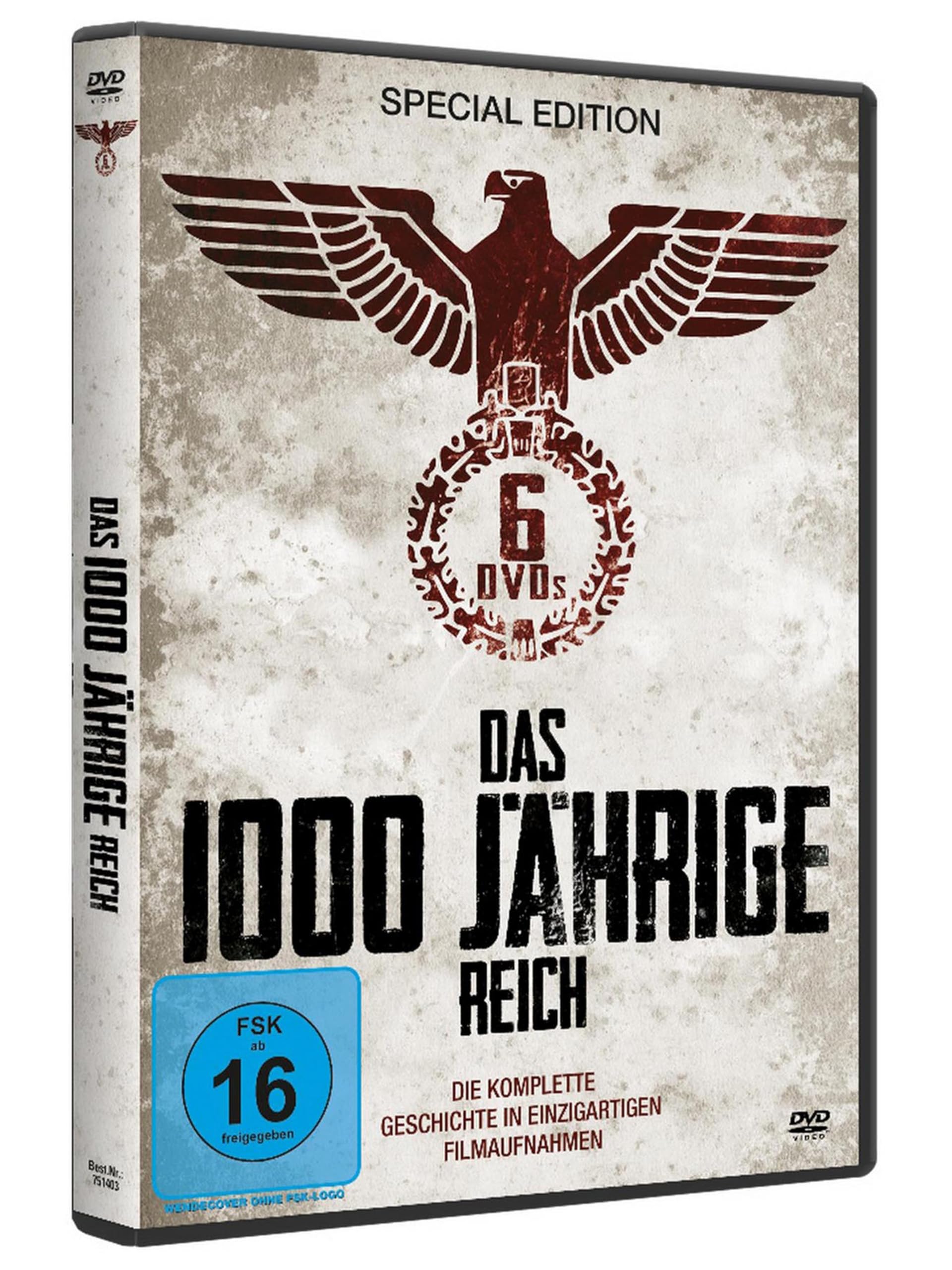 Das Tausendjährige Reich – Die komplette Geschichte in einzigartigen Filmaufnahmen: Dokumentation des Dritten Reichs (HISTORY MOVIES by WME Home Entertainment) [6 DVDs]