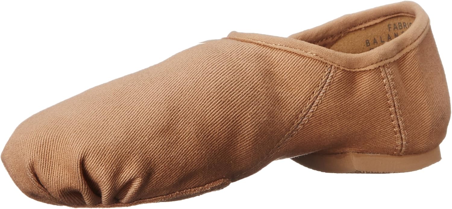 Capezio Unisex-Child Eos Canvas, Carmel, 2 M US Little Kid