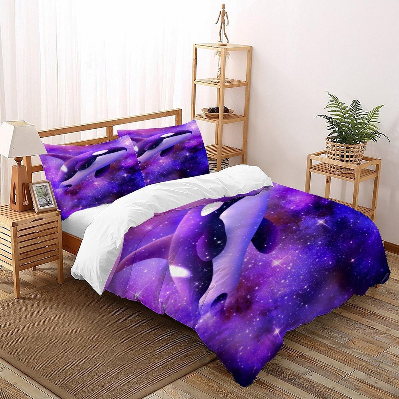Housse de couette mer et animaux marins pour une chambre évasion