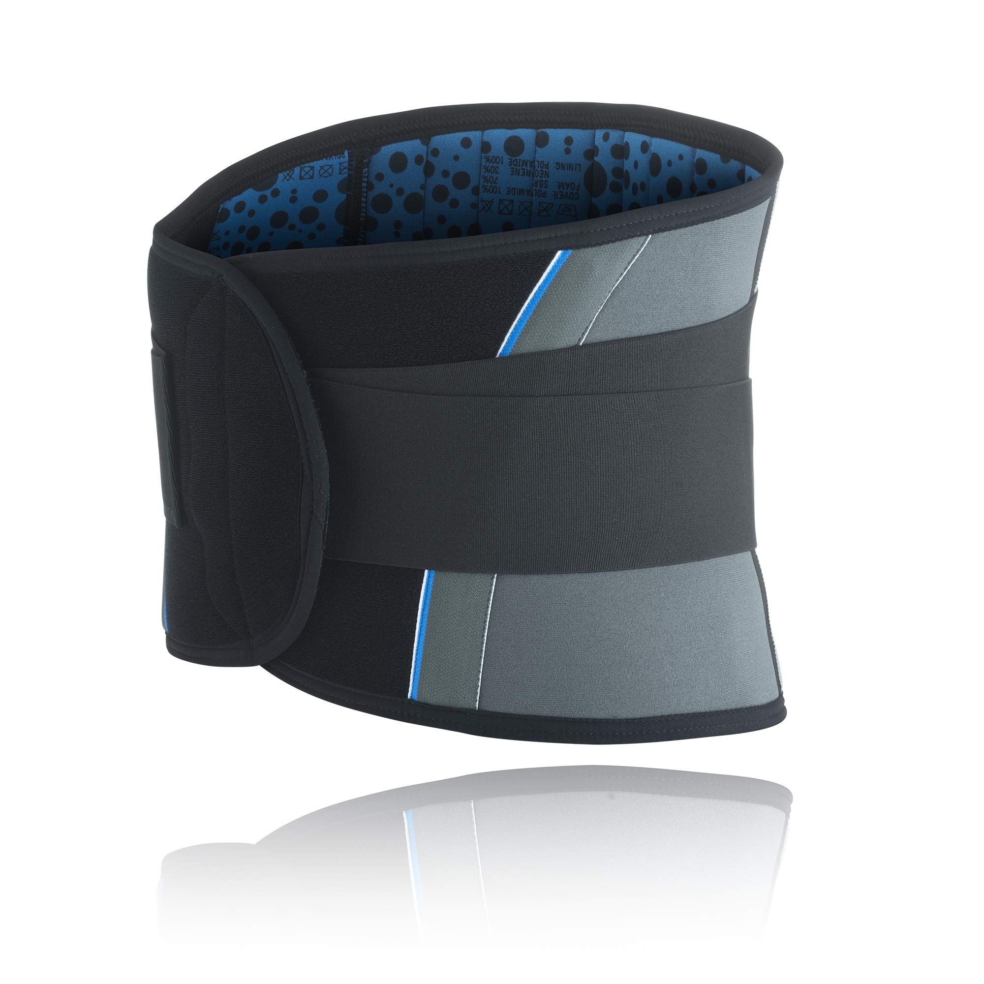 Rehband Stable - Vendaje de Deporte para Hombre, tamaño M, Color Gris