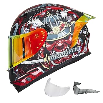 Amazon.com: ILM Motorcycle Helmet Full Face with Pinlock