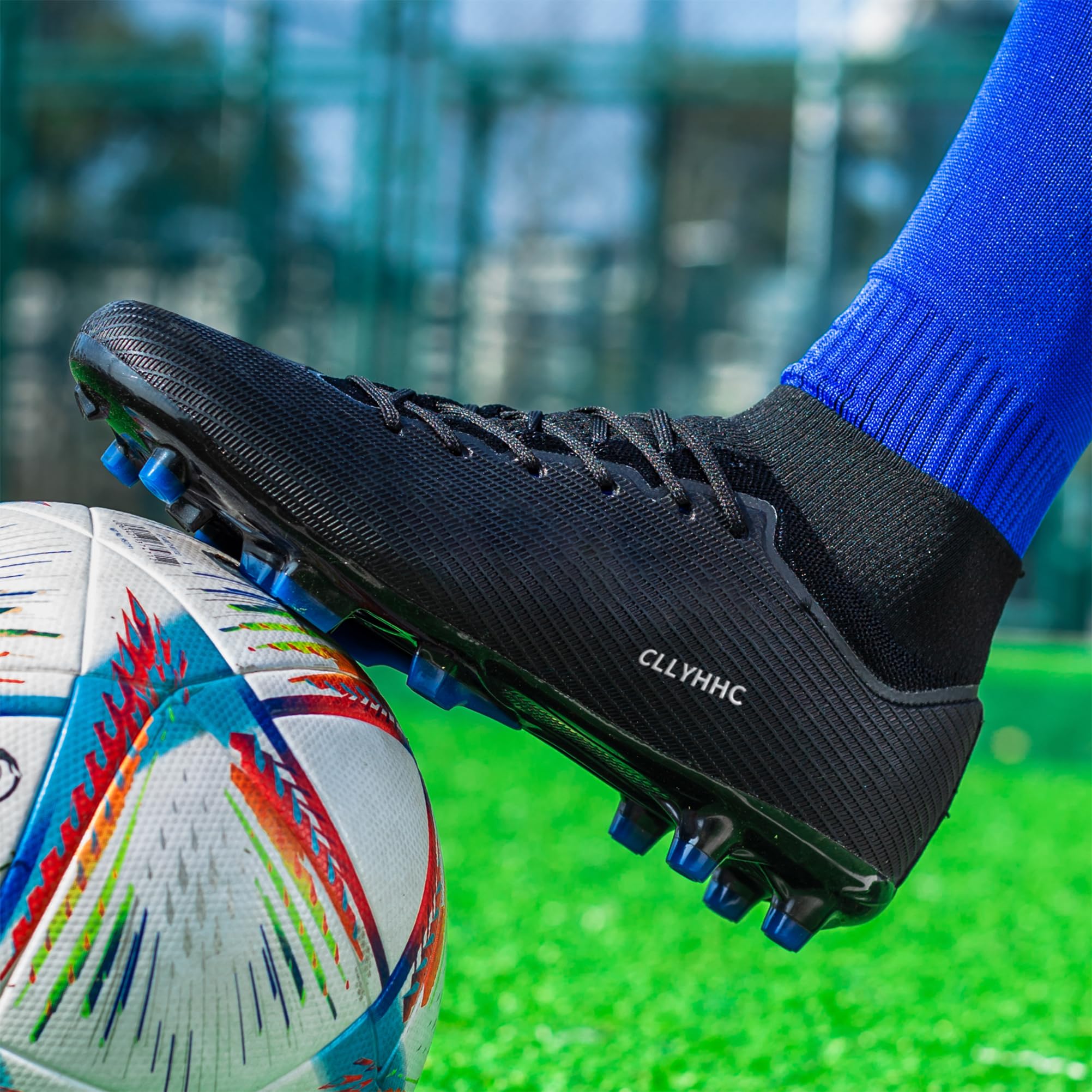 Men's Soccer Cleats Womens Indoor Shoes Unisex Baseball Turf Shoe Youth Rugby Adult Football Boots Wide AG FG TF Training Sneaker