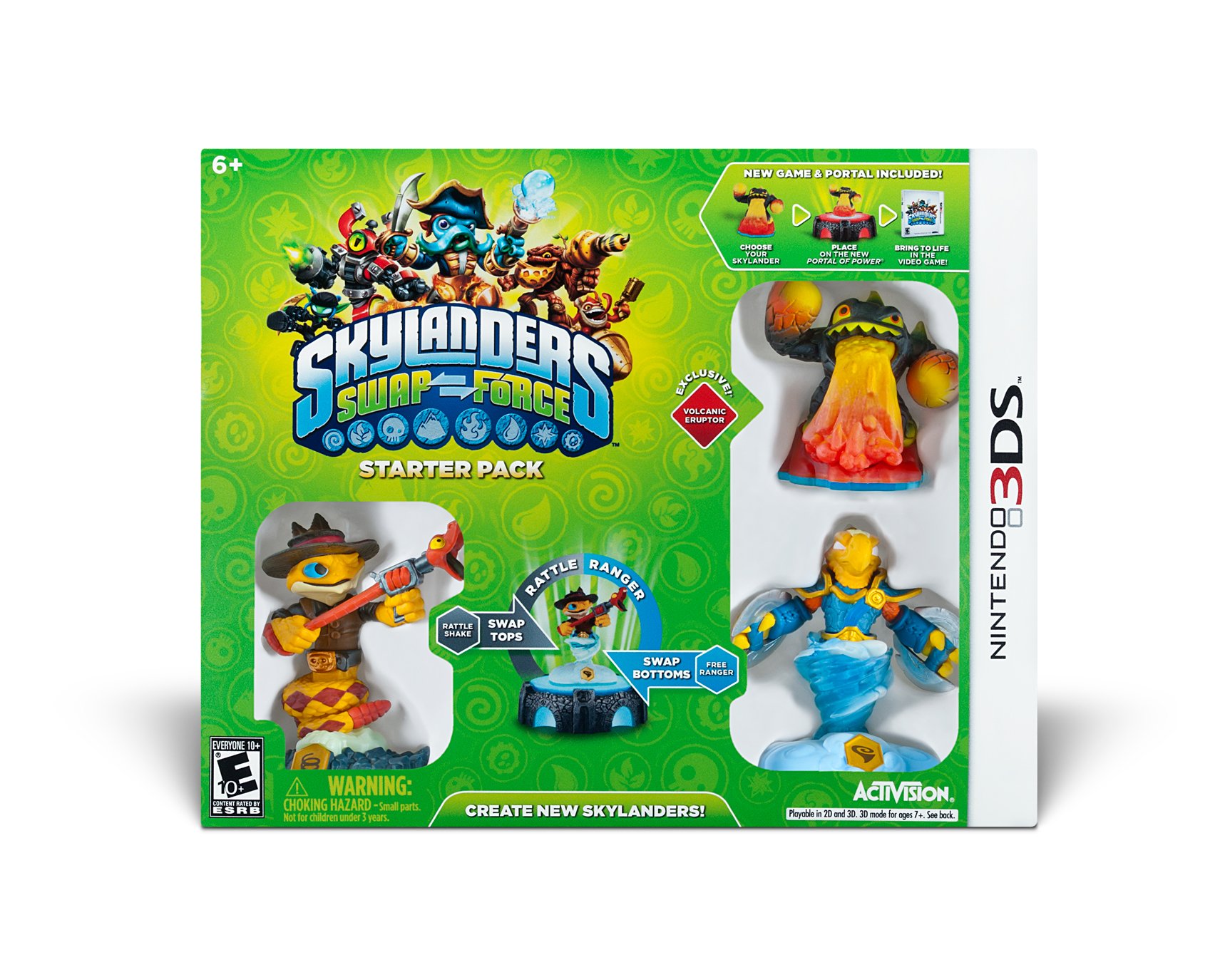 その他 Skylanders Swapforce Starter Pack Activision Nintendo 3DS Skylanders Swap Force Starter Pack