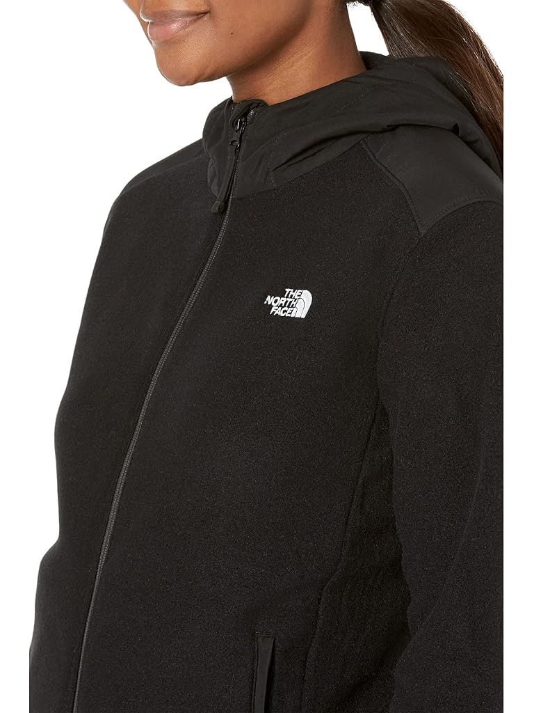 Black The North Face Alpine Polartec® 200 Full Zip Hooded Jacket