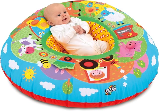 Galt Toys, Playnest - Farm, Sit Me Up Baby Seat, Ages 0 Months Plus