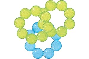 Infantino 3-Pack Water Teethers - Safe, BPA-Free for Infants 3-6 Months