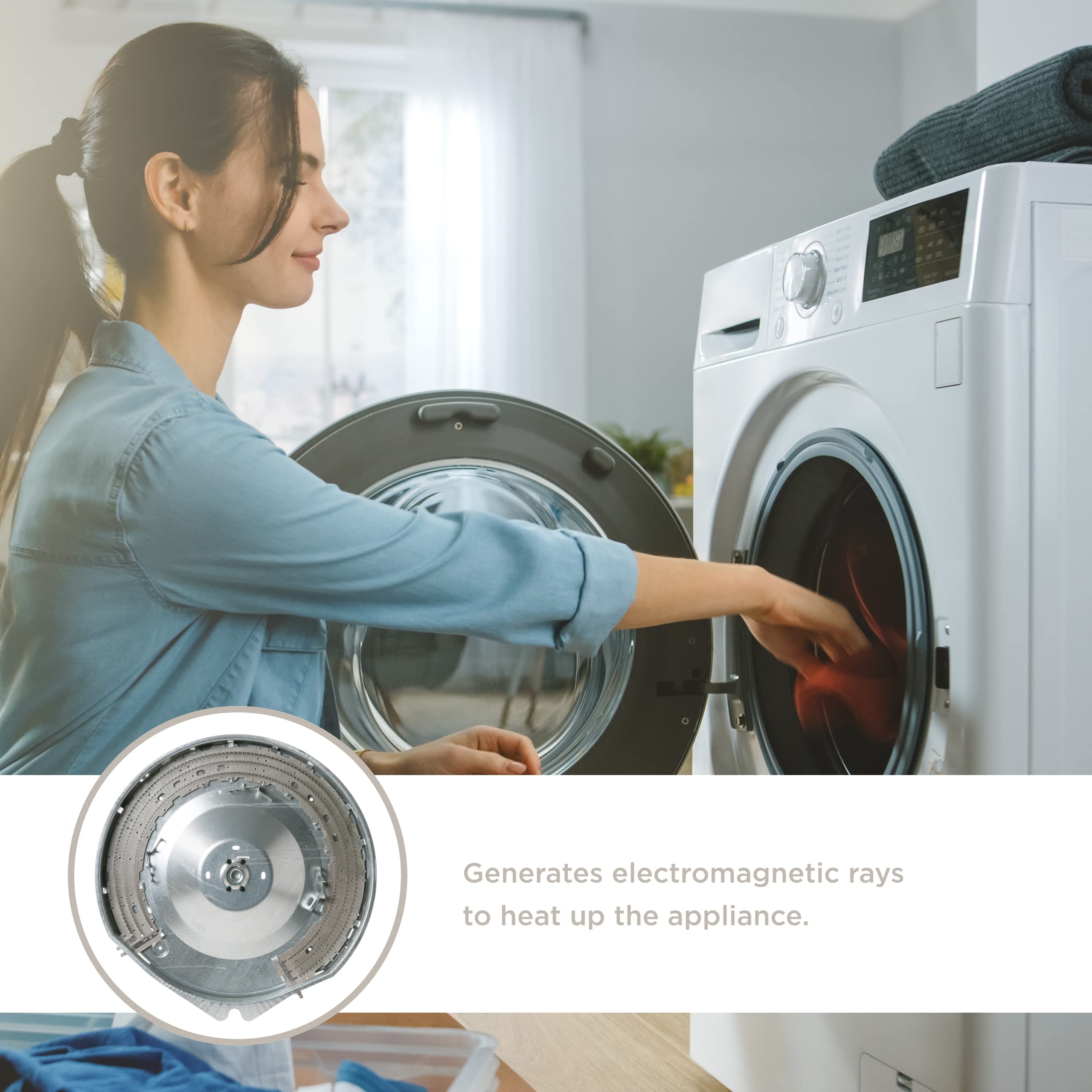 GE Elettrodomestici WE11X20397 Mica Riscaldatore & Assemblea alloggiamento