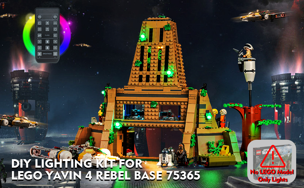 Amazon.com: BrickBling LED Light Compatible with Lego Yavin 4