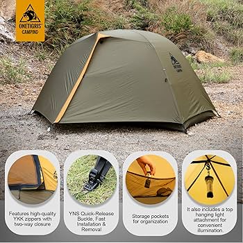 Amazon.com : OneTigris Stella 4 Season Camping Tent Backpacking 1