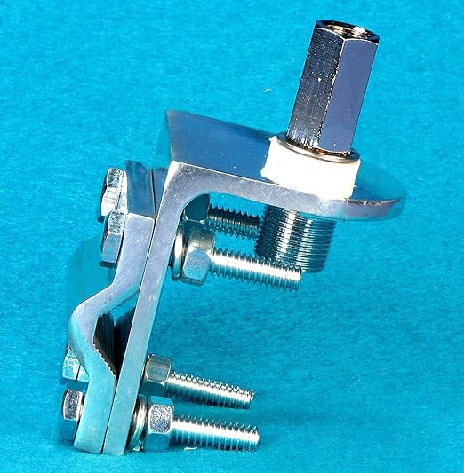 WORKMAN RV1 CB RADIO ANTENNA SINGLE GROOVE MIRROR MOUNT W/ SO239 STUD