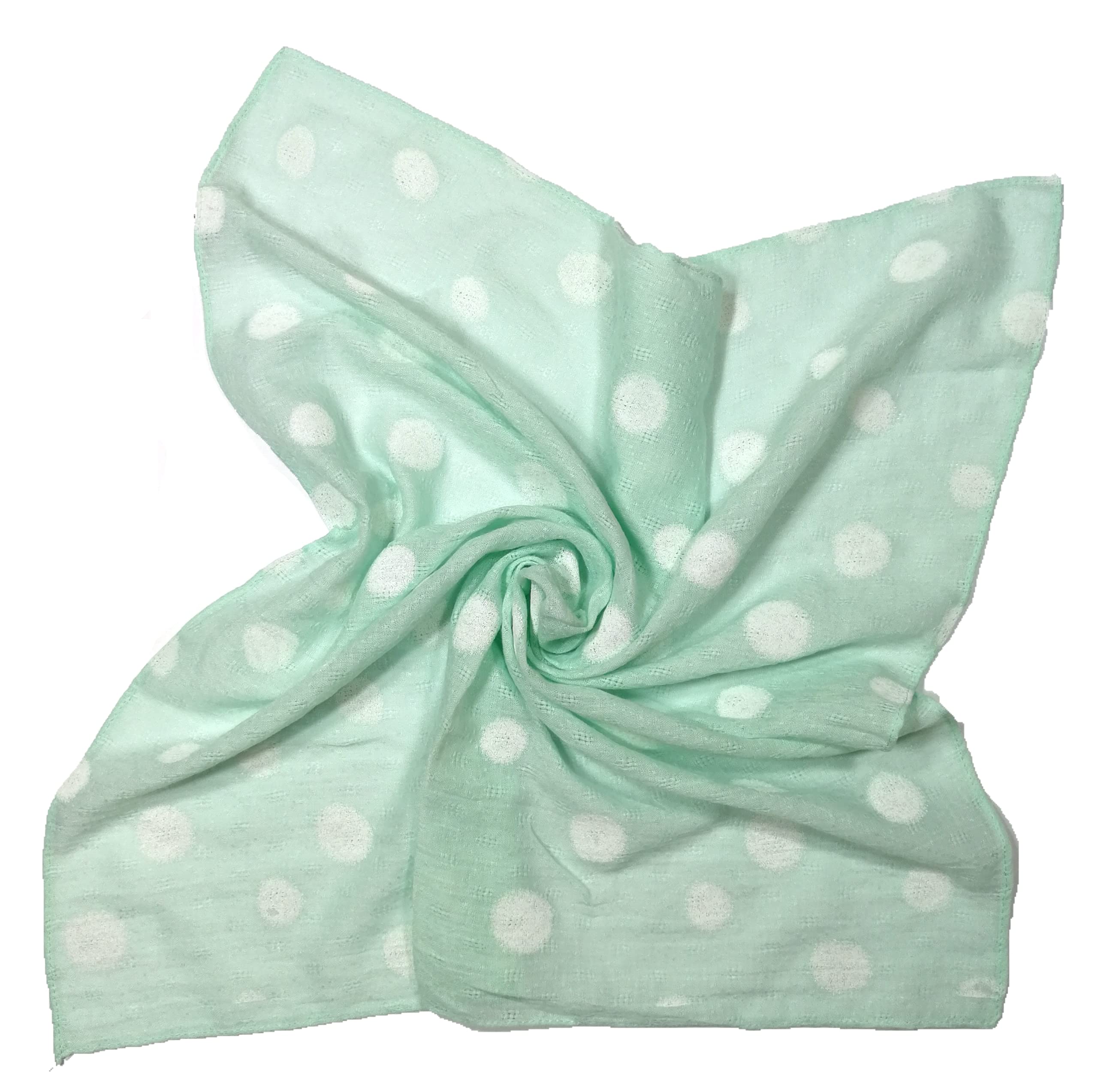Shanlin Unisex Cotton Square Bandanas Scarves 24x24