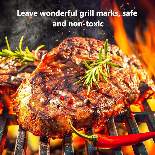 Miniatura 6 de Rejillas de parrilla 7637 de 17.5 pulgadas+barras aromatizantes de 15.3 pulgadas para Weber Spirit E-210 E-215 E-220 S-210 S-215 Spirit II E-210 II