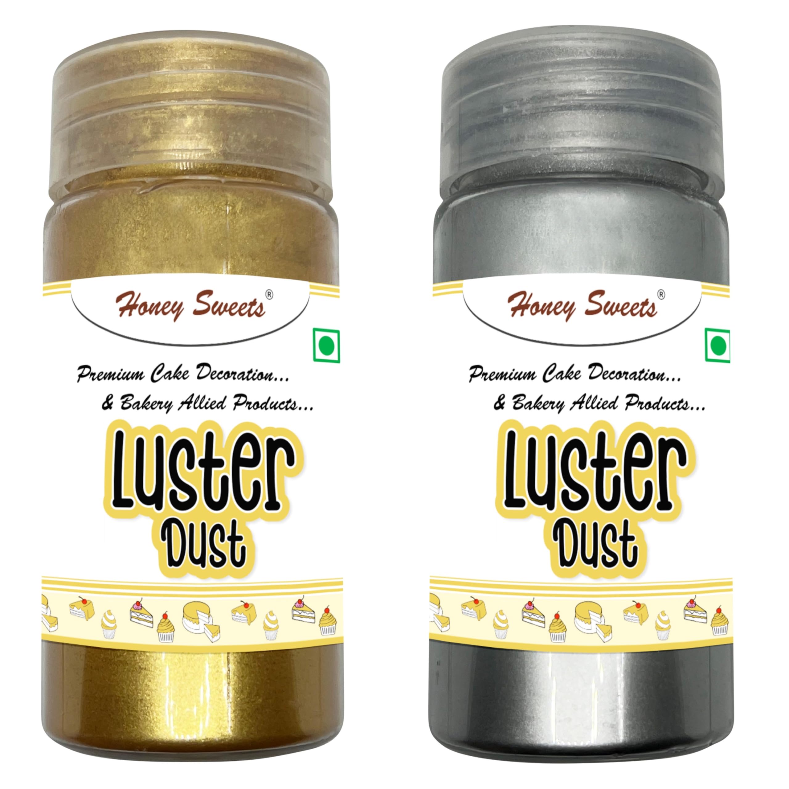 See full amazon price history chart for Honey Sweets Pack of 2 Edible Silver & Bright Golden Luster Dust for Painting on Cakes and Chocolates | Glittering Shiner Dust |Edible Luster Dust for Cake Decorating (50 Grams,Silver & Bright Golden) Honey Sweets Pack of 2 Edible Silver & Bright Golden Luster Dust for Painting on Cakes and Chocolates | Glittering Shiner Dust |Edible Luster Dust for Cake Decorating (50 Grams,Silver & Bright Golden) (B0D8W2TNKJ) Amazon Price History, Amazon Price Tracker