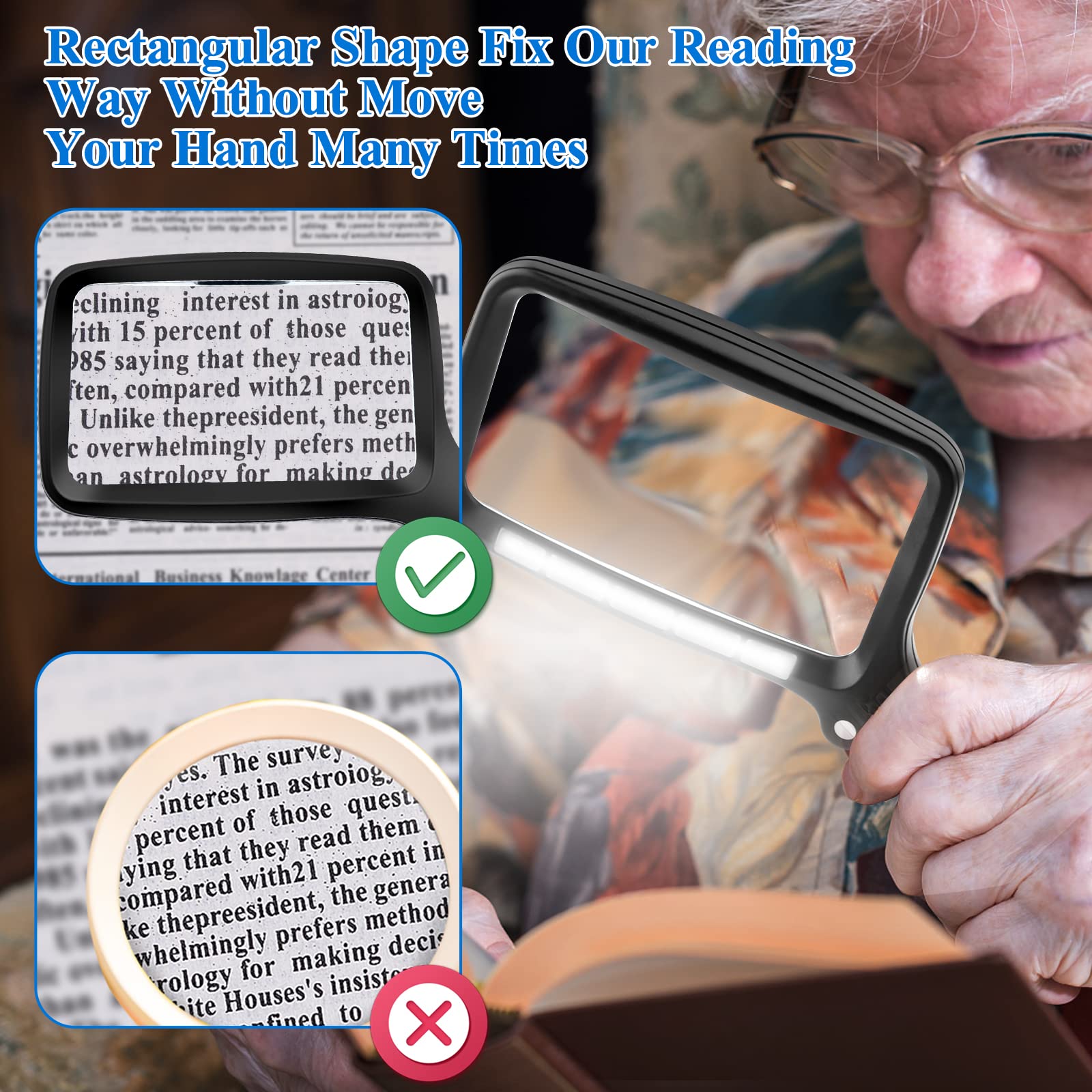 Amazon.co.jp: 拡大鏡 3 : 文房具・オフィス用品