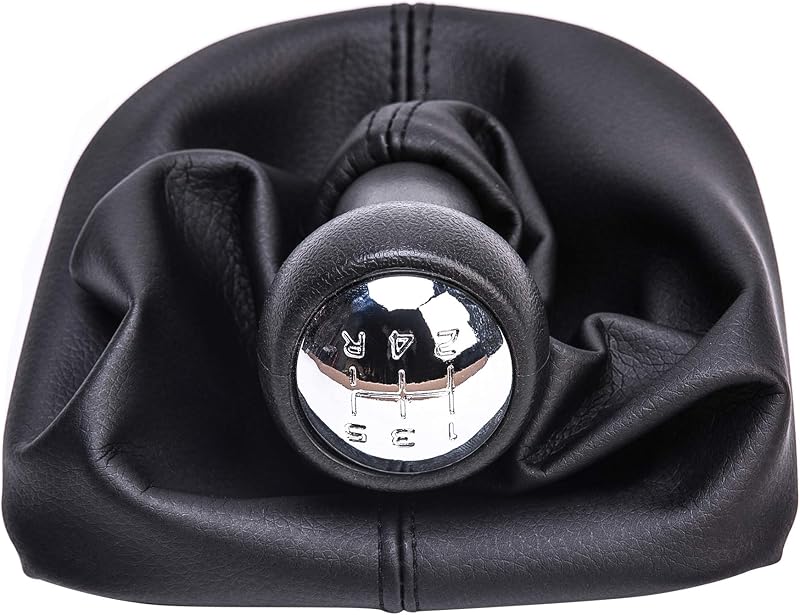 SFONIA 5 sebességes váltógomb váltókar borítással Peugeot 207 307 308 CC modellekhez ABS műanyag