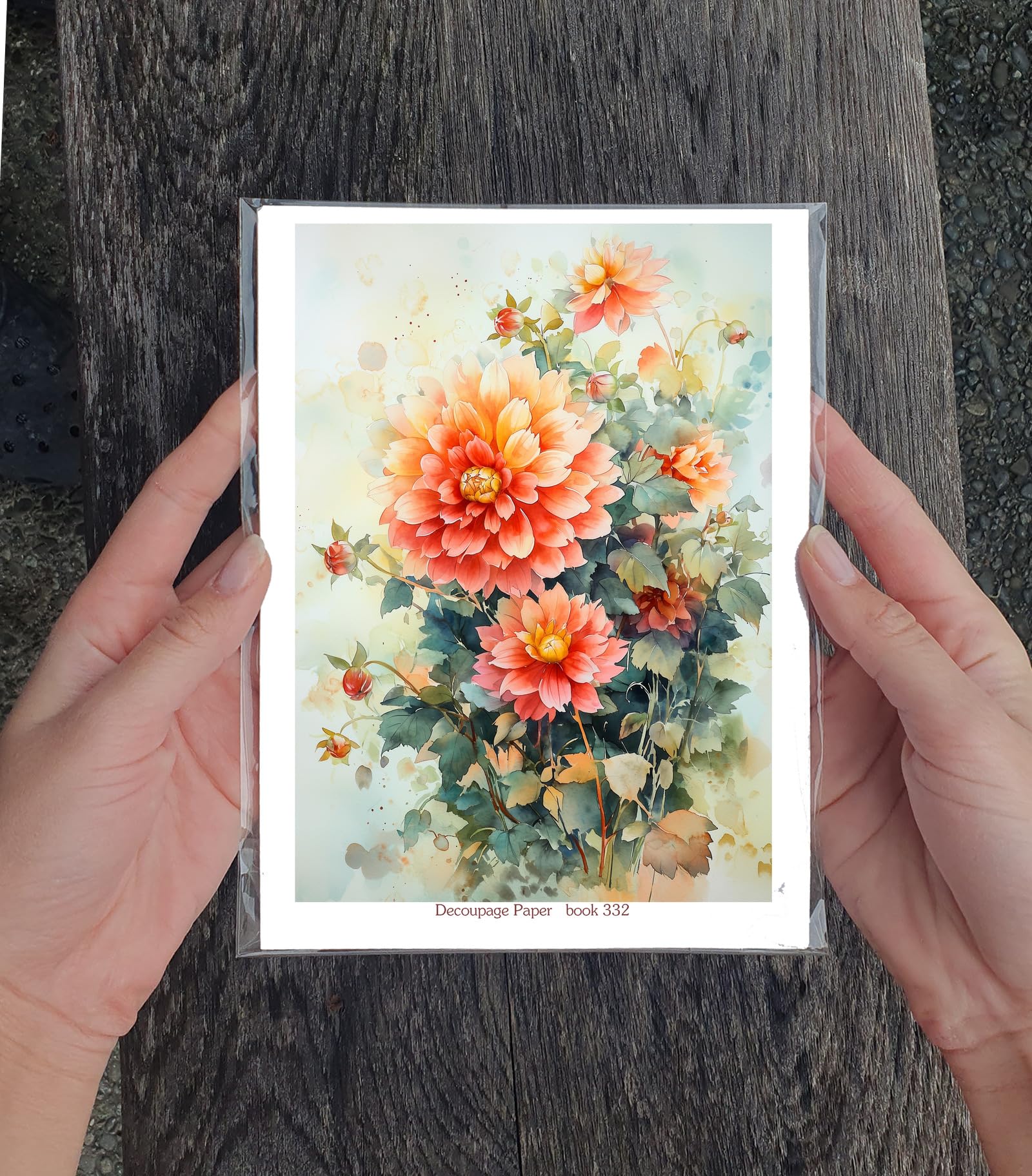 【再販♡】コラージュ素材 コラージュペーパー Flower leaf trace 再販♡】コラージュ素材 コラージュペーパー Flower leaf trace