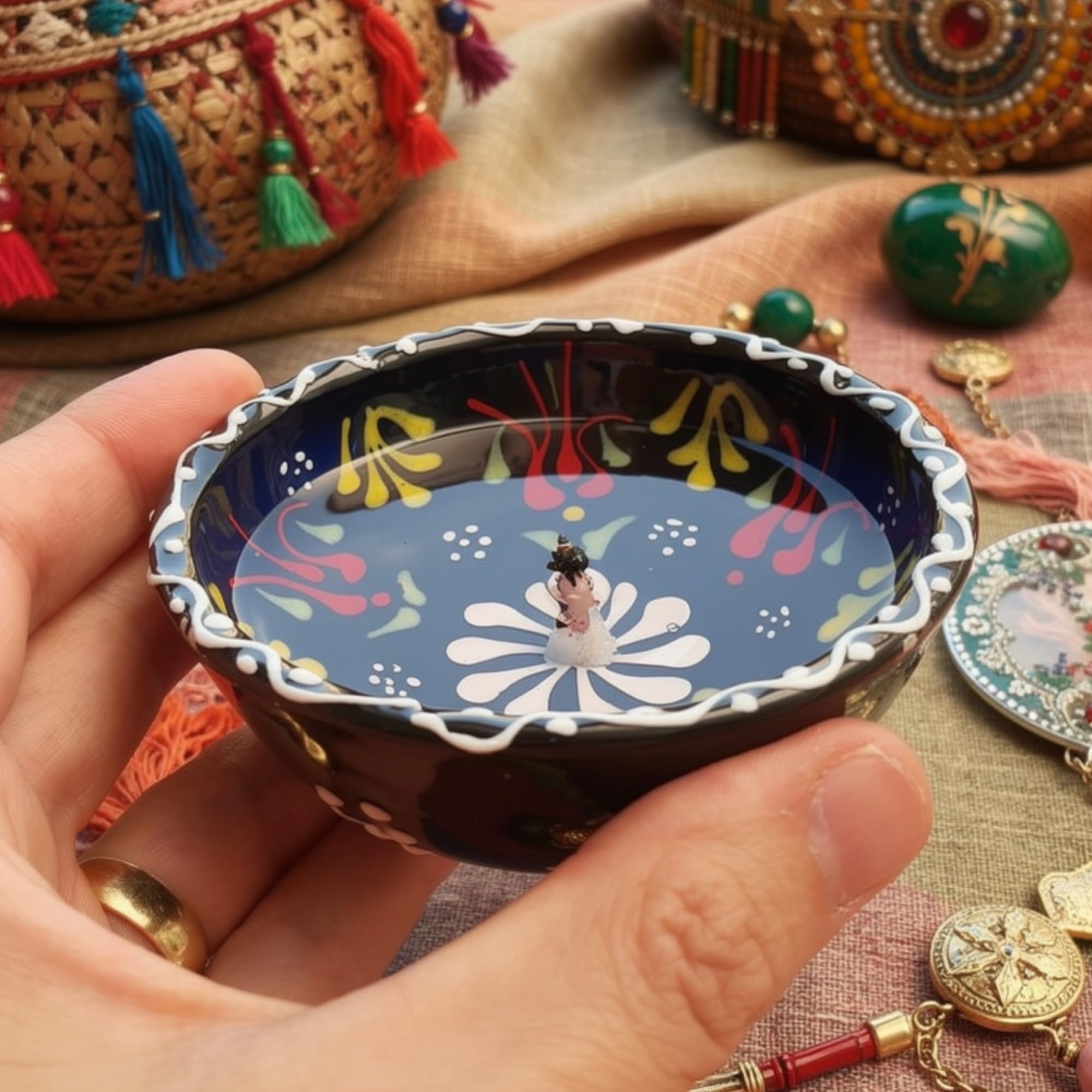 bomboniere matrimonio, candela in gel in ciotole di ceramica di battesimo, vetro anni ragazzo, comunione, cresima,piccolo regalo colore: bianco (4, 20-50-100-150 pezzi disponibili nella)
