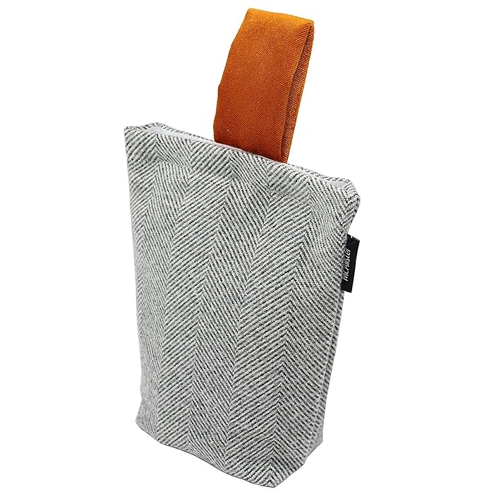 Buy McAlister Textiles Luxury Unfilled Herringbone Fabric Door Stop