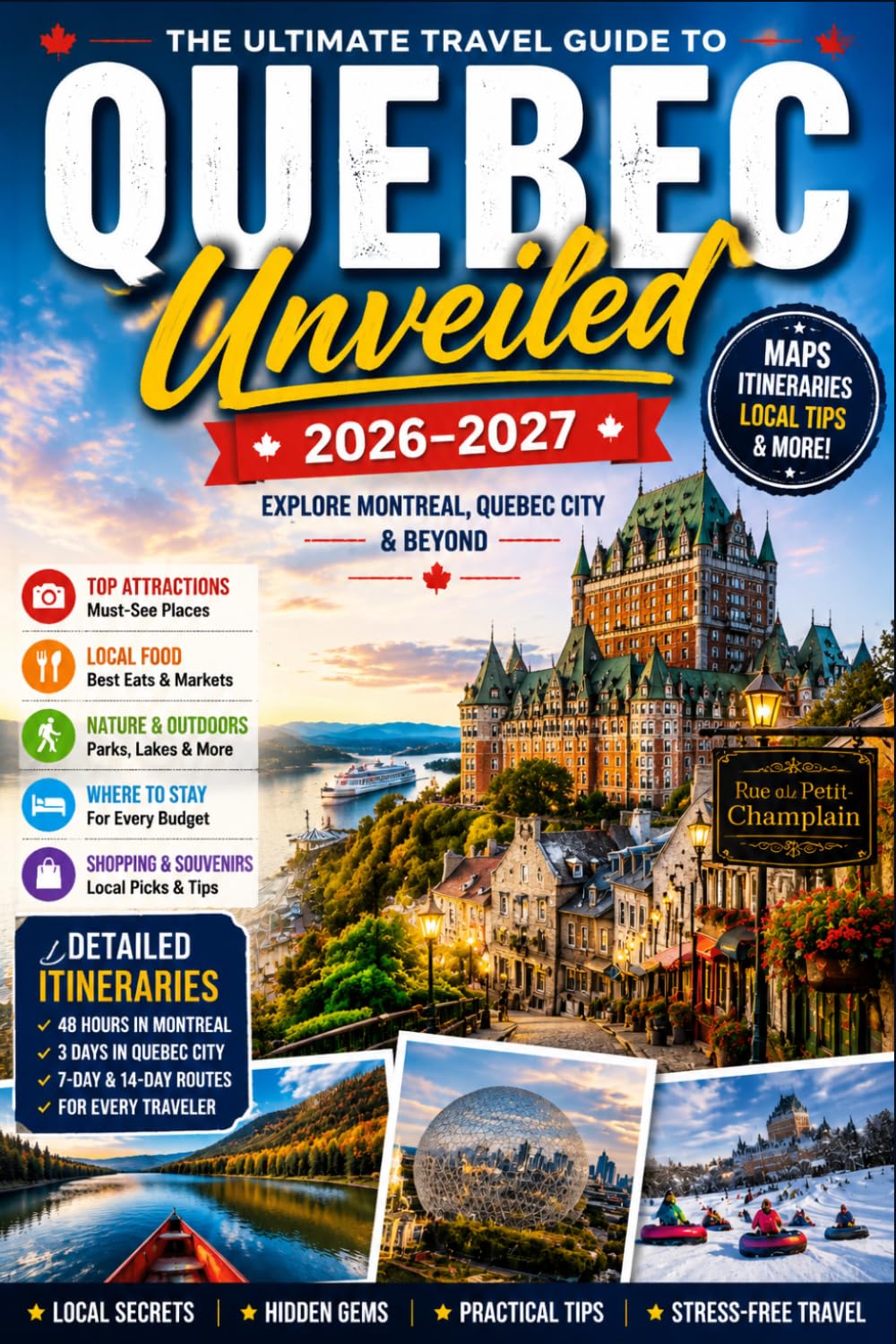 QUEBEC UNVEILED 2026-2027: Discover Hidden Gems, Stunning Beaches, Local Culture, and Adventure