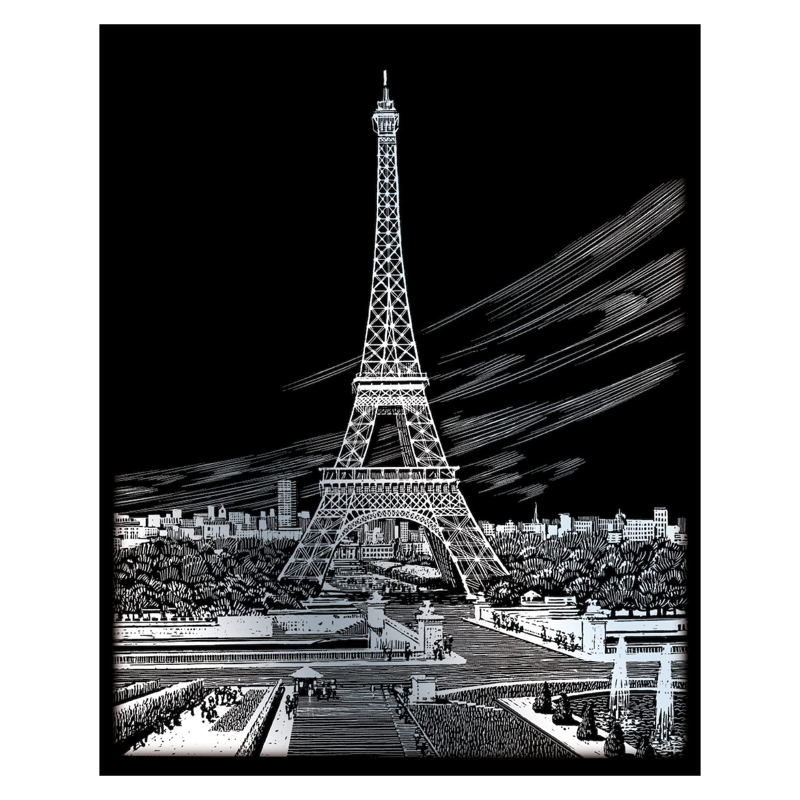 Puzzle 3D in legno - Modello della Torre Eiffel Rolife TG501