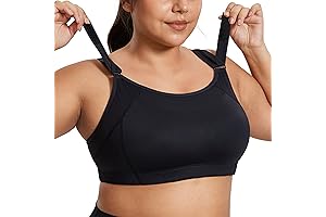 Fiona Sports Front-Adjustable, No-Bounce Support Bra