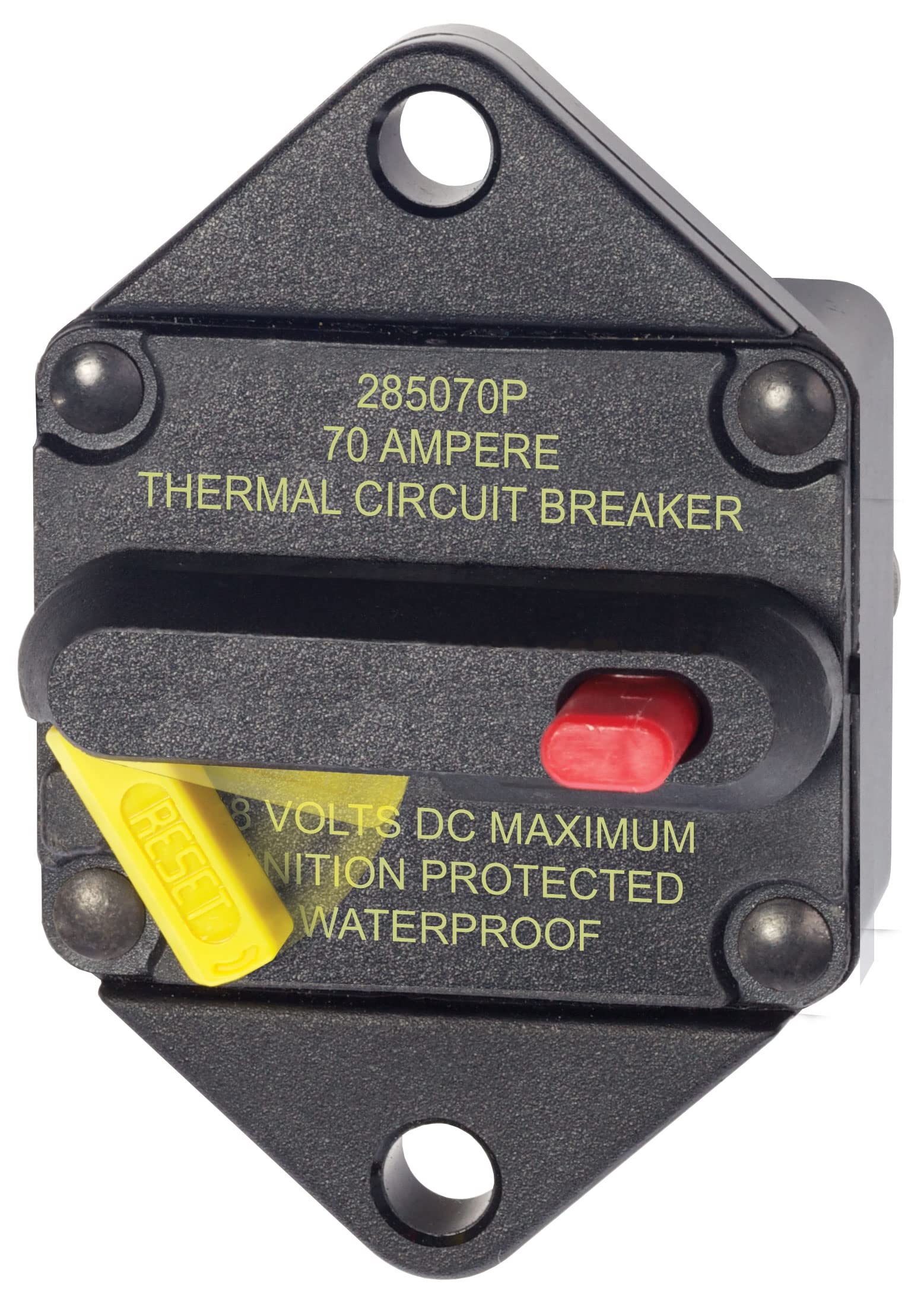 Blue Sea Systems 7085 Series 285 Circuit Breaker - Panel Mount 70A