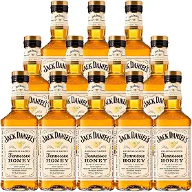 Kit Whisky de Mel Jack Daniel's Honey 375ml 12 Unidades