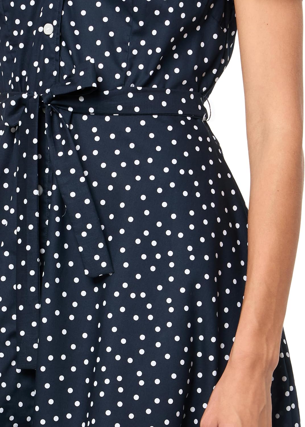 Tommy Hilfiger Womens Fit and Flare Short Sleeve Shirt Dress - Image 3