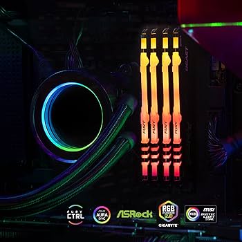 Kingston Fury Beast RGB 16GB Kit (2x8GB) 3600Mhz DDR4 CL17