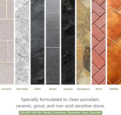 Miniatura 3 de Más limpiador de lechada para suelos de baldosas, solución ácida de limpieza de lechada, elimina la neblina de lechada a base de cemento, la