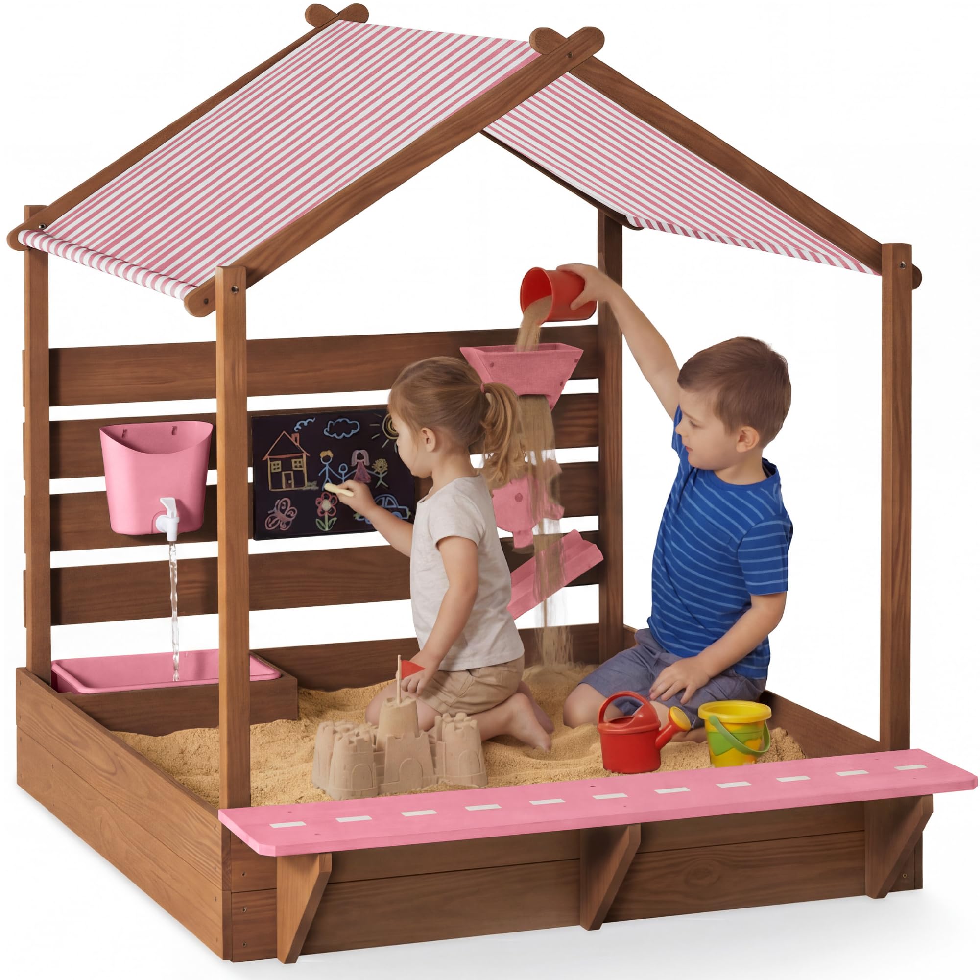 Amazon.com: Best Choice Products Sandbox with Canopy, Extra Large