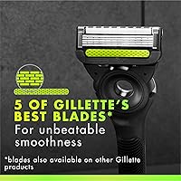Vista 6 de GilletteLabs Razor Blade Refills, 12ct Razor Cartridges, Razor Refills for Men Compatible with GilletteLabs Exfoliating Bar Razor and Heated Razor