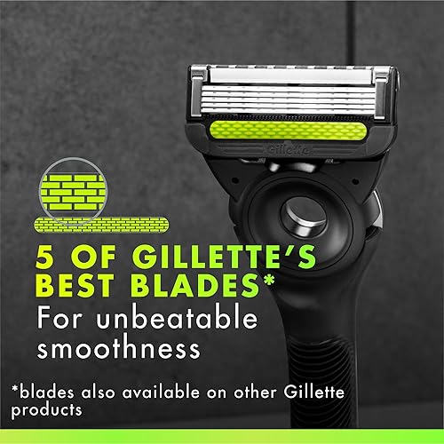 Miniatura 6 de GilletteLabs Razor Blade Refills, 12ct Razor Cartridges, Razor Refills for Men Compatible with GilletteLabs Exfoliating Bar Razor and Heated Razor