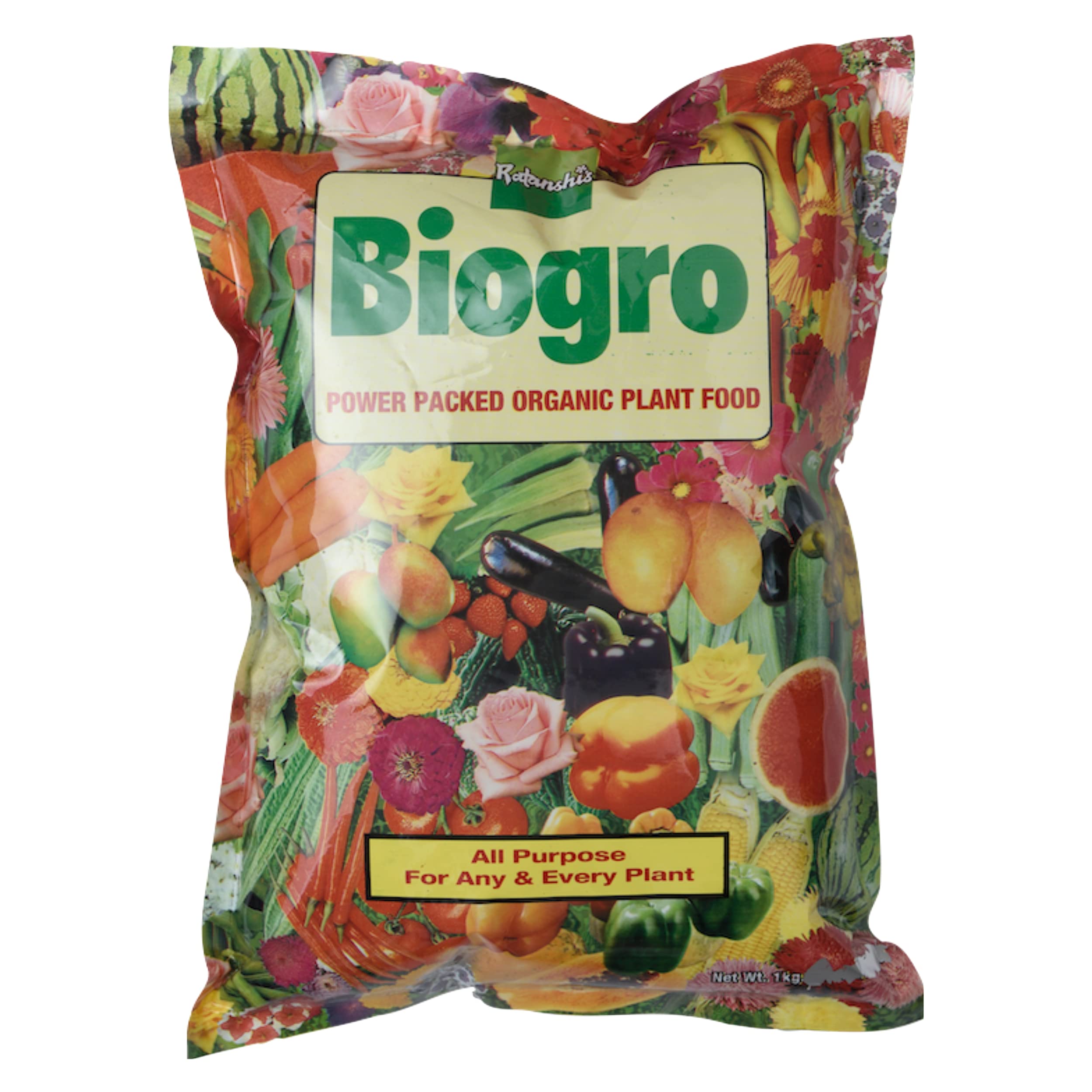 Ratanshi Agro Hortitech Biogro Organic Power Packed Plant Food for Home Gardening - 1 kg-image-47