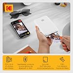 Kodak Step Wireless Mobile Photo Mini Printer (White) Go Bundle
