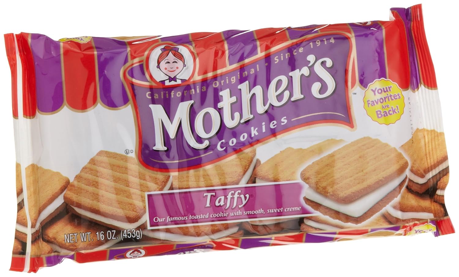 Mother's, Taffy Cookies, 16 oz Everything Else