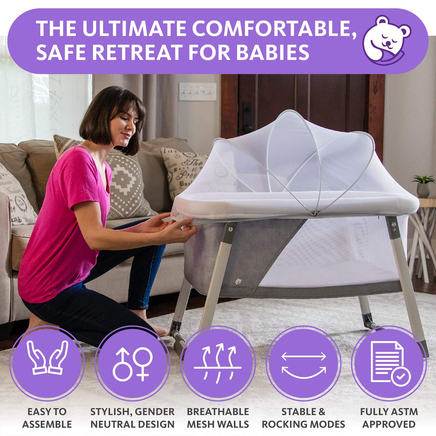 comfybumpy travel bassinet