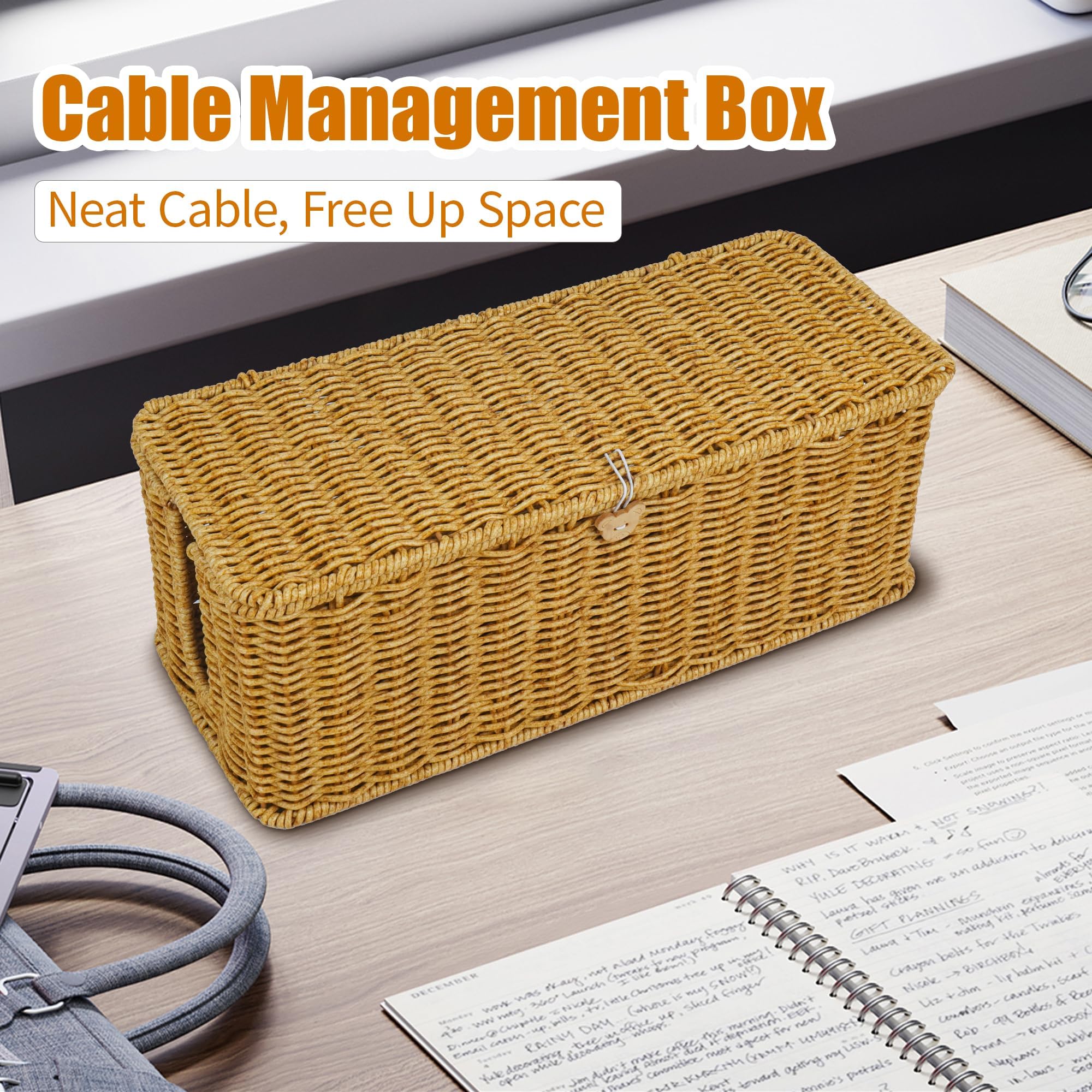Caja de gestión de cables (paquete de 2)