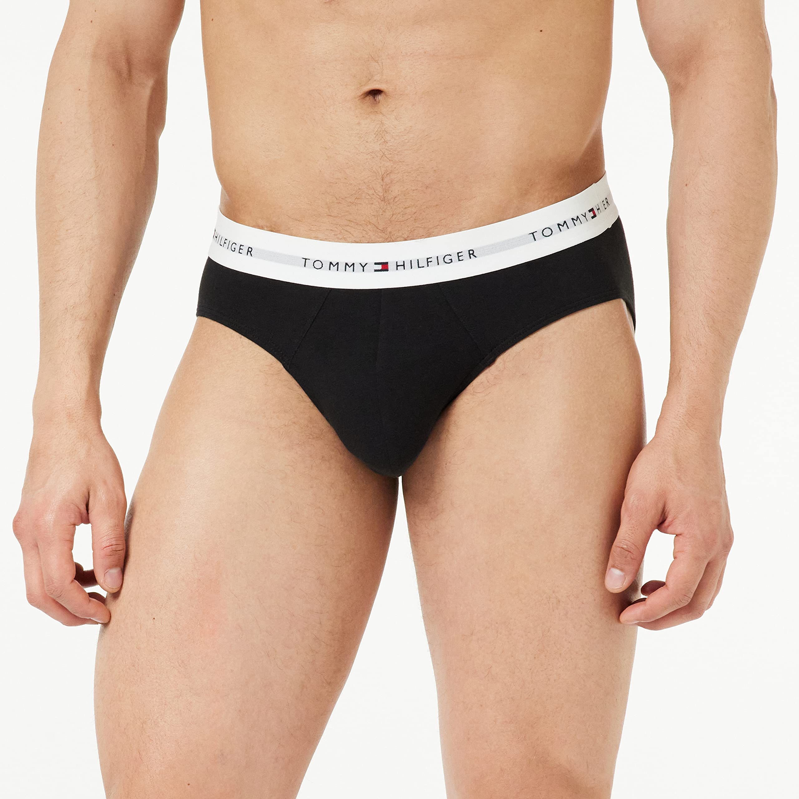 Tommy Hilfiger Majtki męskie, Wielokolorowy (czarny/czarny/czarny/czarny), M
