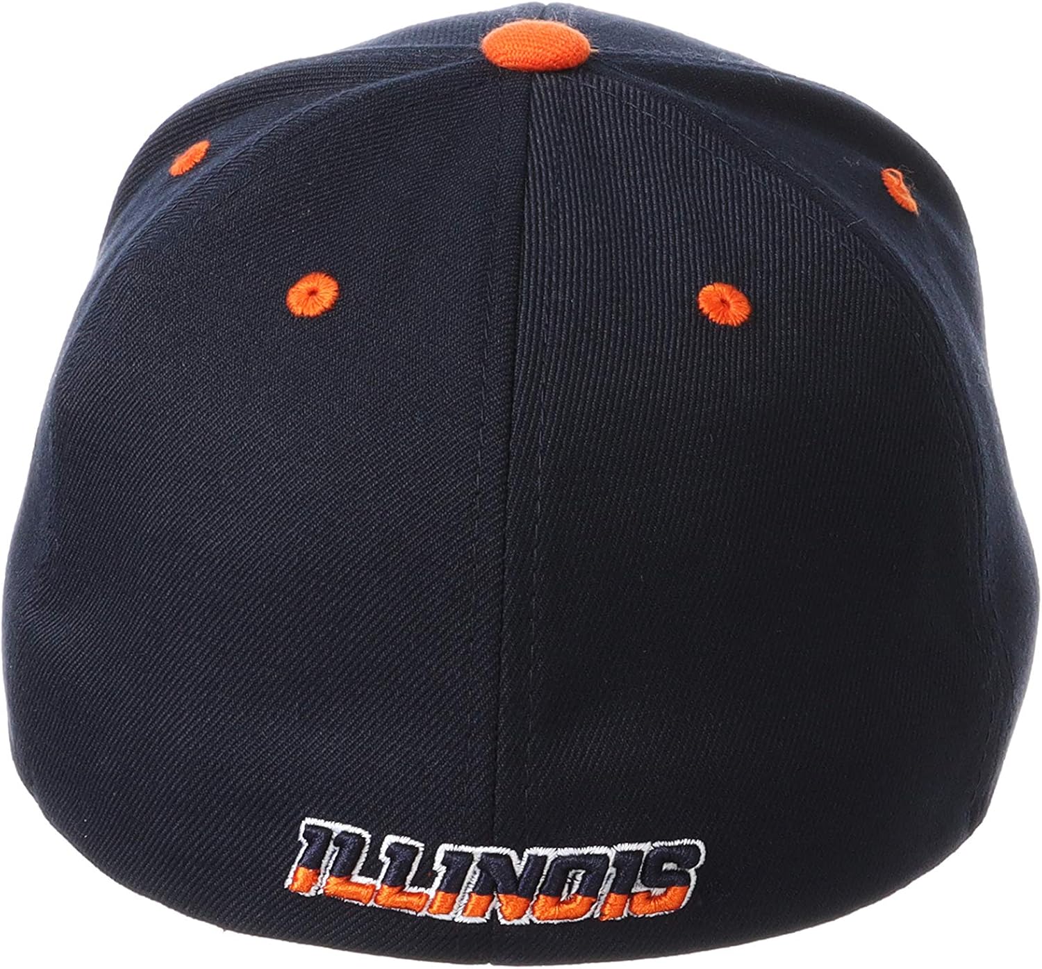 ZHATS NCAA Mens Stretch Fitted Hat Team Color - Image 2